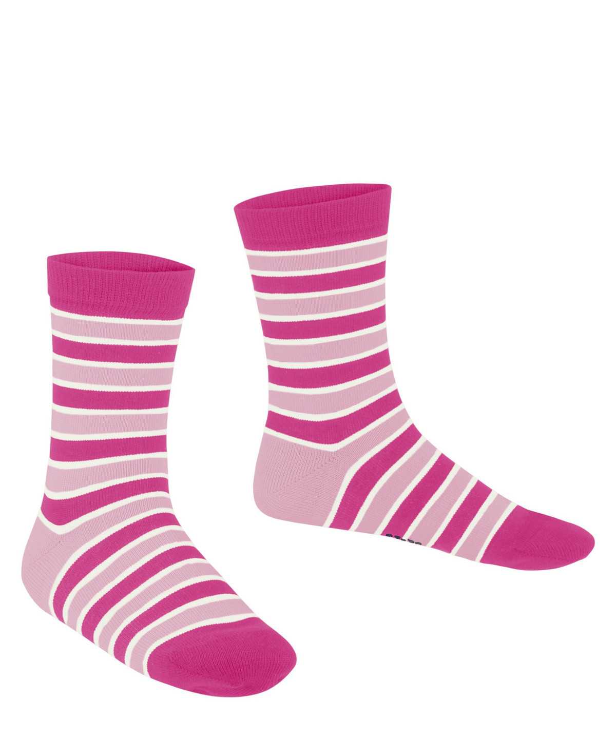 Dětské Ponožky Falke Simple Stripes Socks Růžové | 9502SHBME