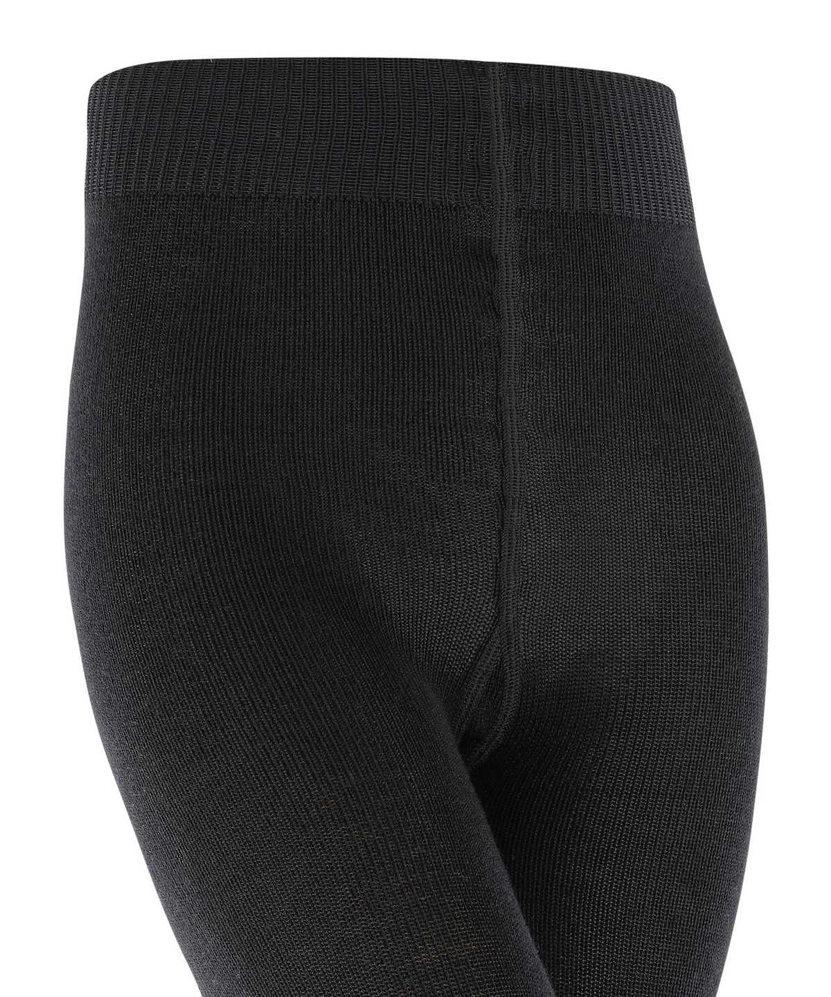 Dětské Tights Falke Comfort Wool Tights Černé | 2847PJETD