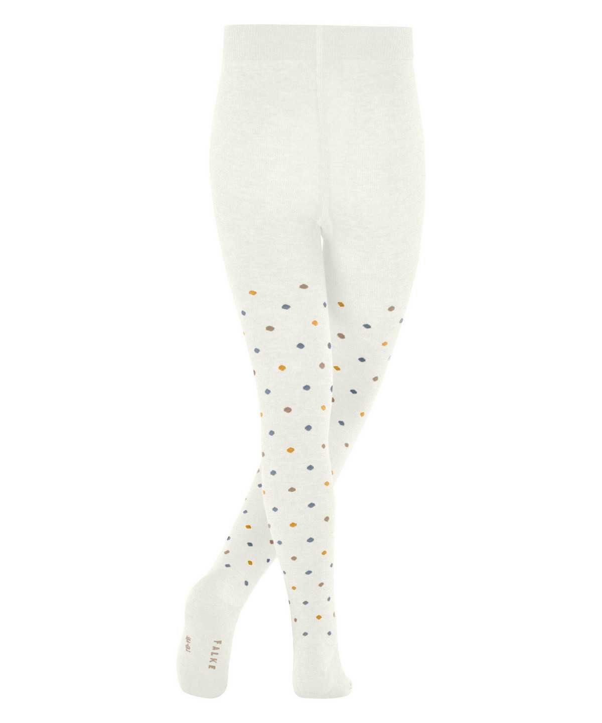 Dětské Tights Falke Multidot Tights Bílé | 9826WSTZE