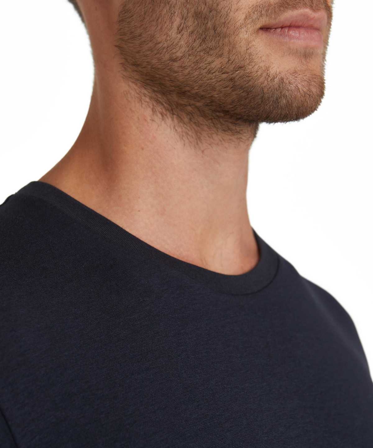 Pánské Košile S Krátkým Rukávem Falke T-Shirt Round-neck Daily Climate Control Šedé | 3576XMJEG