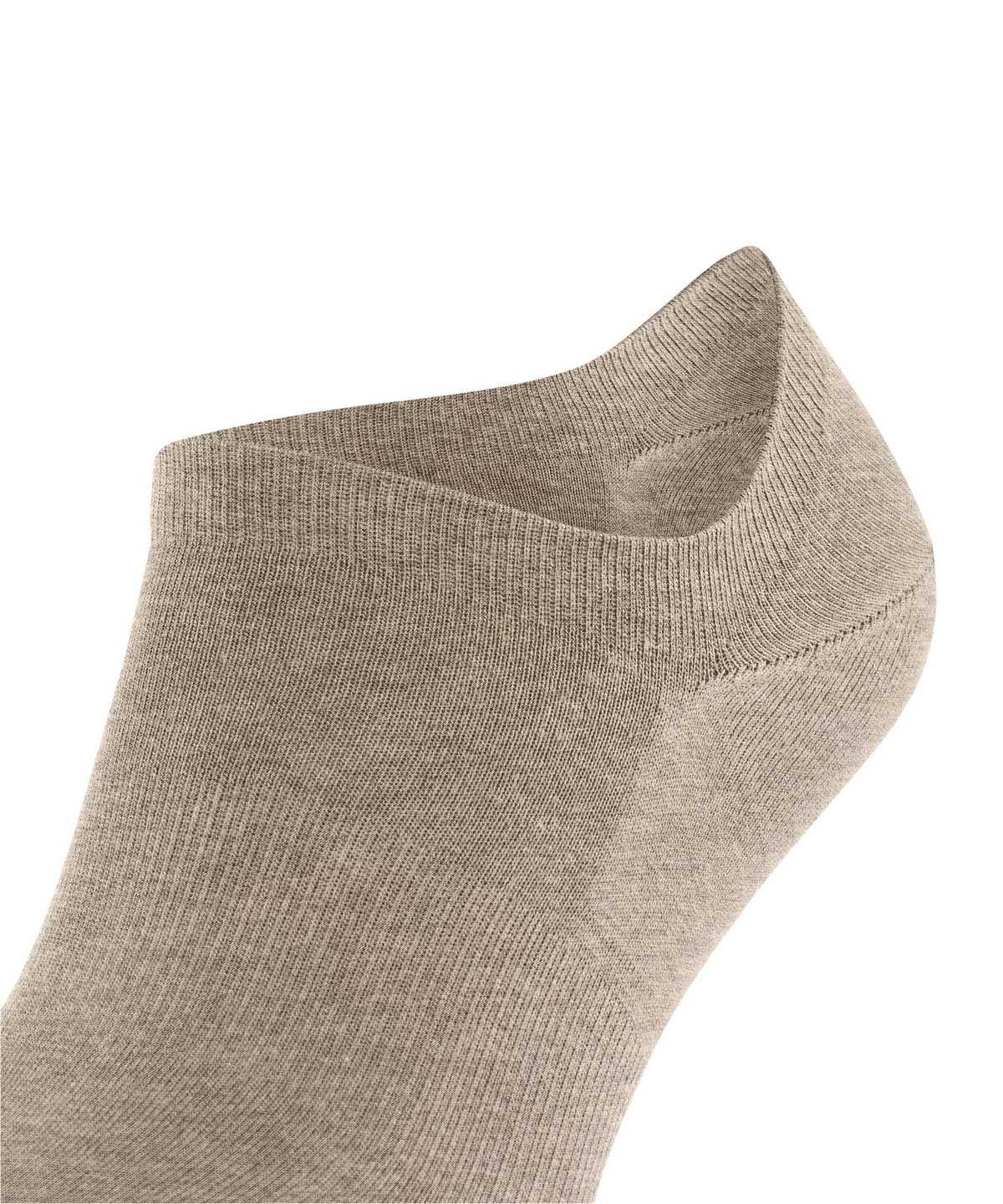 Pánské No Show Socks Falke ClimaWool Invisibles Šedé | 3256ZEQLU