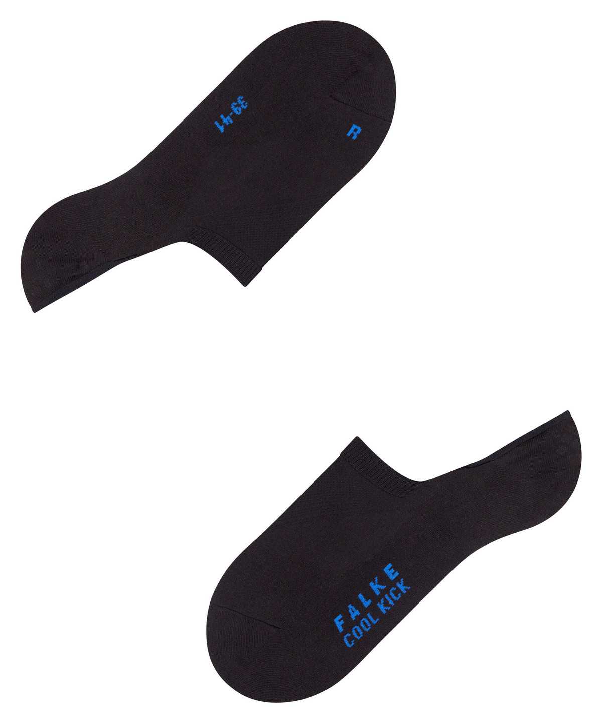 Pánské No Show Socks Falke Cool Kick Invisibles Černé | 7205BLKXR