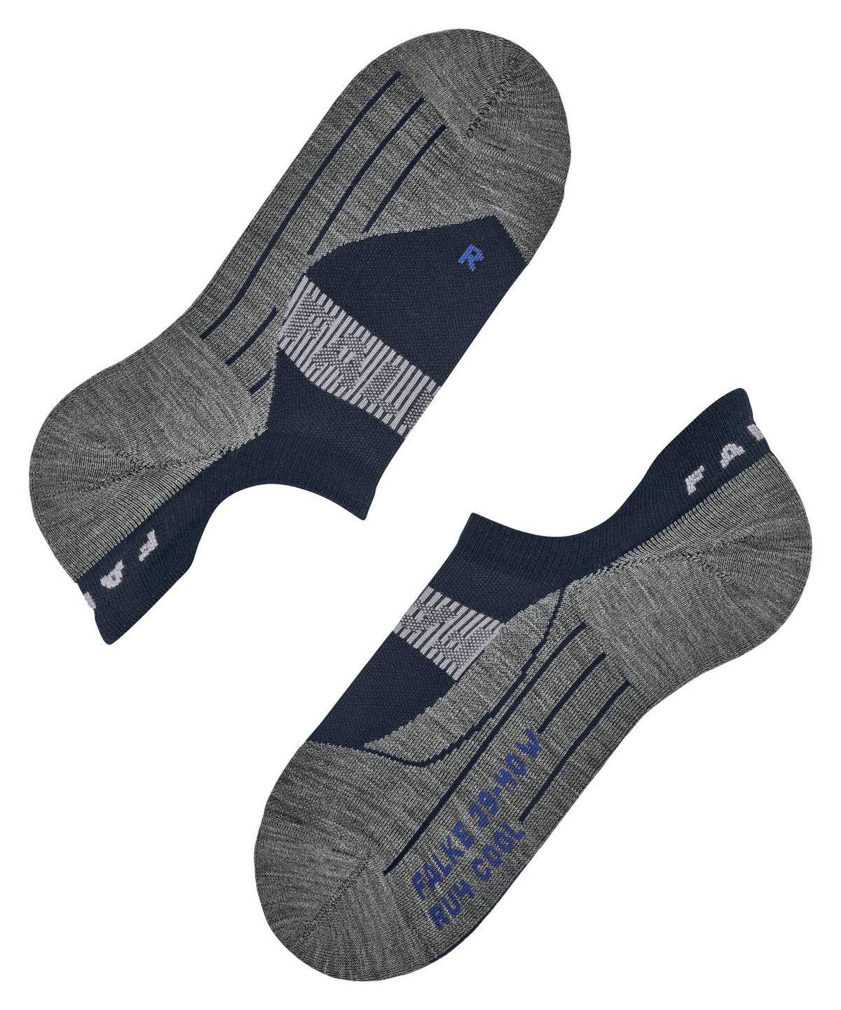 Pánské No Show Socks Falke RU4 Endurance Cool Invisible Running Invisibles Blankyt | 6395YKFIP