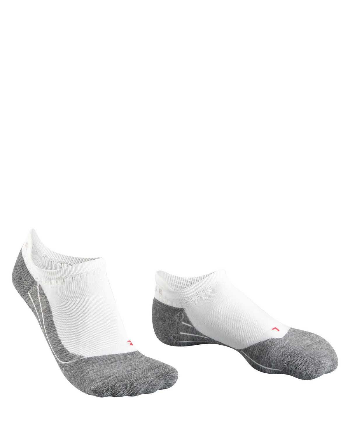 Pánské No Show Socks Falke RU4 Endurance Invisible Running Invisibles Bílé | 0594UWFYS