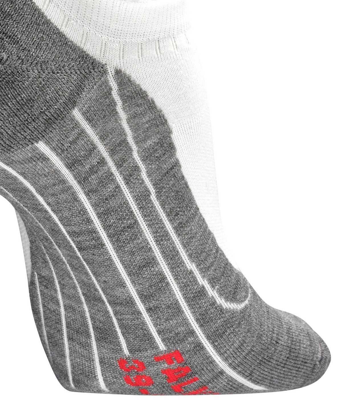 Pánské No Show Socks Falke RU4 Endurance Invisible Running Invisibles Bílé | 0594UWFYS