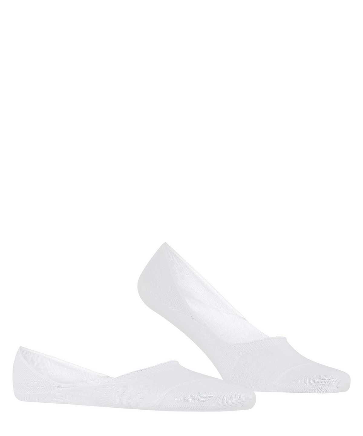 Pánské No Show Socks Falke Step Medium Cut Box Invisibles Bílé | 7142ZDJBO