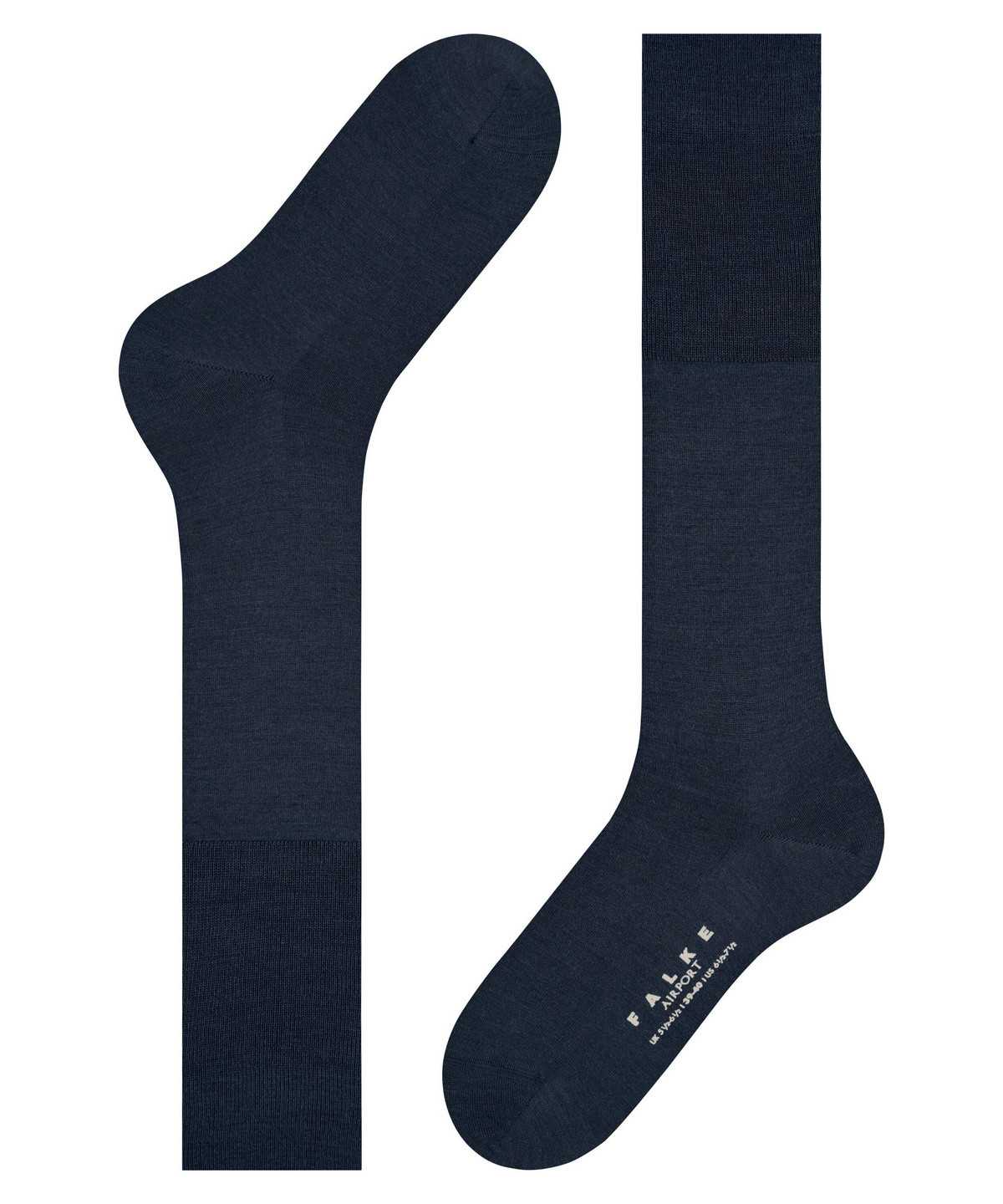 Pánské Ponožky Falke Airport Knee-high Socks Blankyt | 7654ICWRL