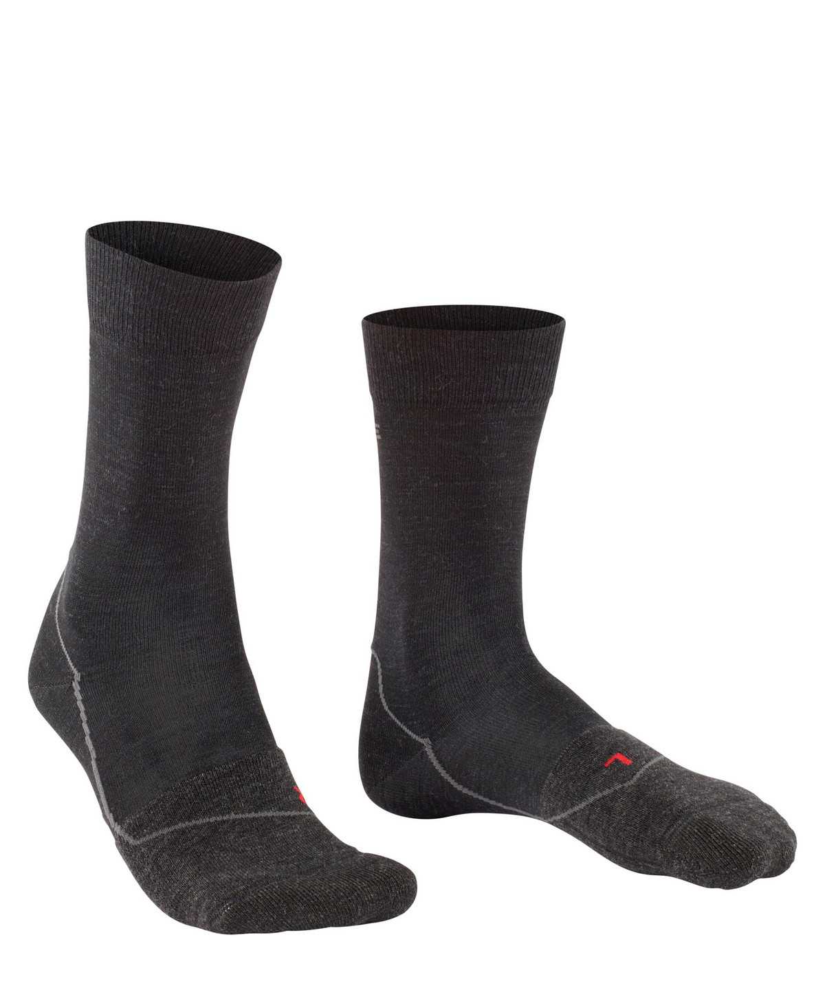 Pánské Ponožky Falke BC Warm Biking Socks Černé | 4921XIEPY