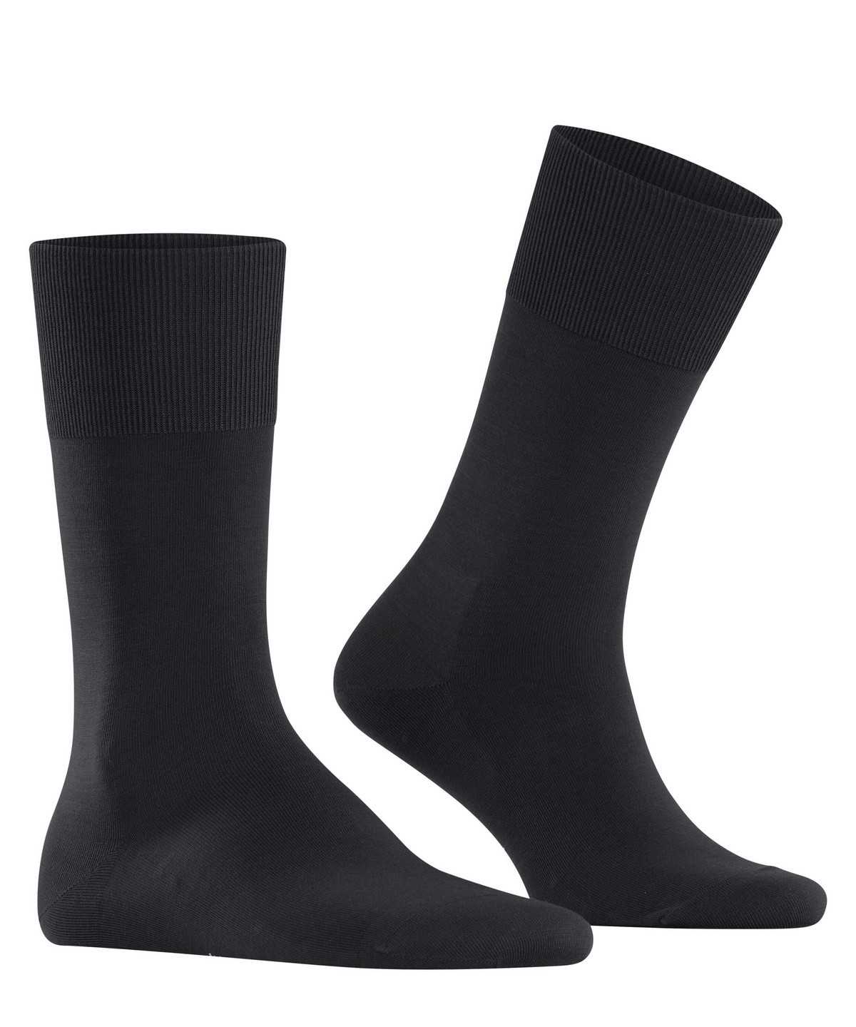 Pánské Ponožky Falke ClimaWool Socks Černé | 2861XLJVY