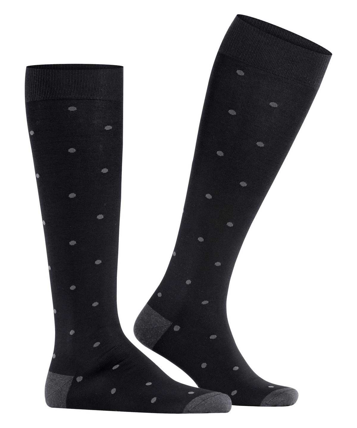 Pánské Ponožky Falke Dot Knee-high Socks Šedé | 9760NGRWP