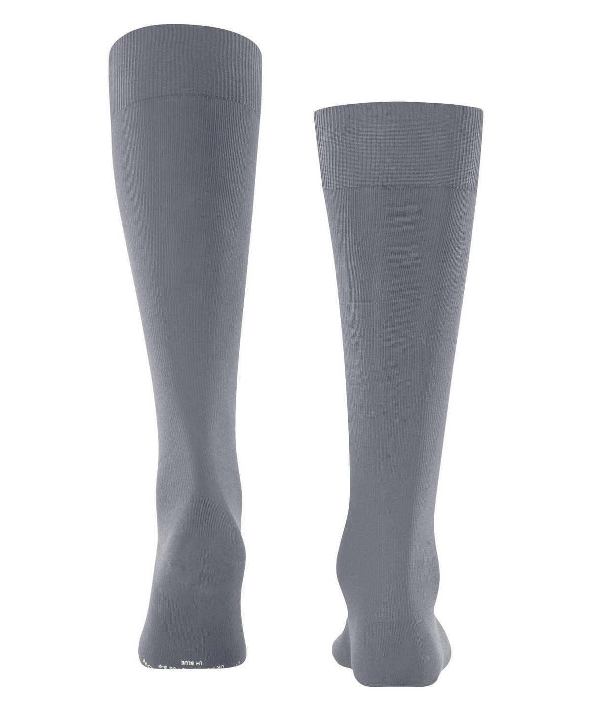 Pánské Ponožky Falke Energizing Cotton Knee-high Socks Šedé | 3528RUKJG