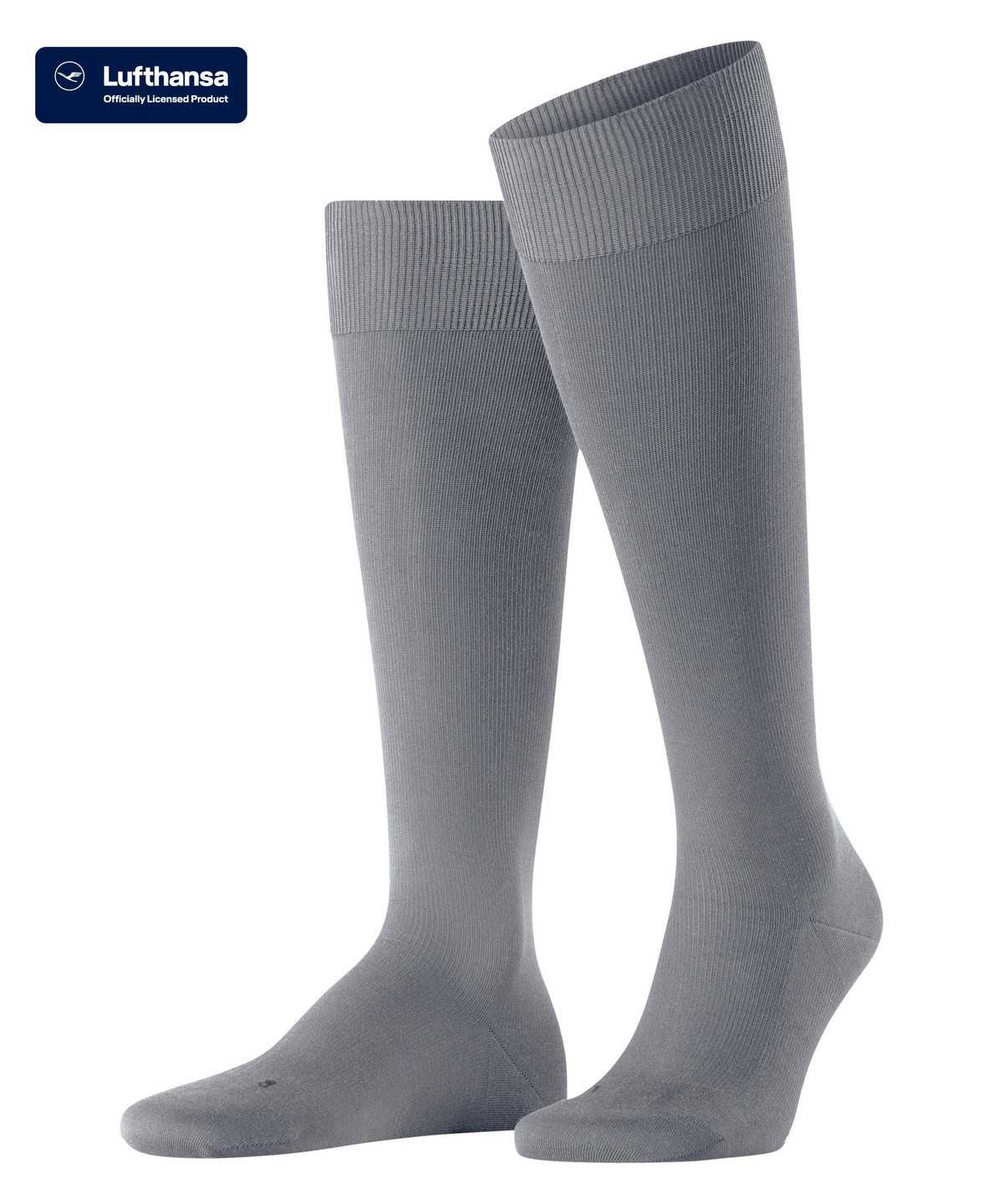 Pánské Ponožky Falke Energizing Cotton Knee-high Socks Šedé | 3528RUKJG