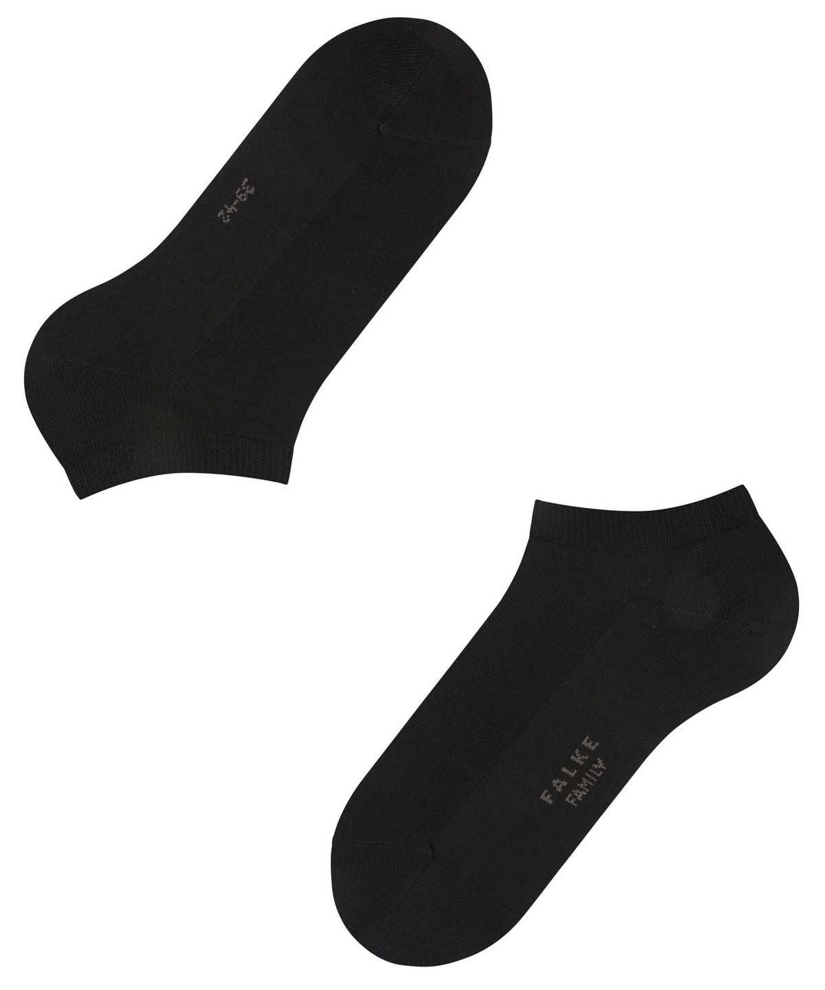 Pánské Ponožky Falke Family Sneaker socks Černé | 4810IPKSM