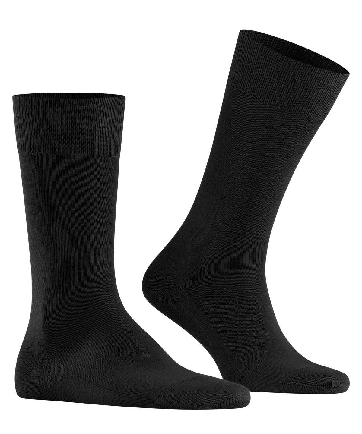 Pánské Ponožky Falke Family Socks Černé | 4069ZFLXA