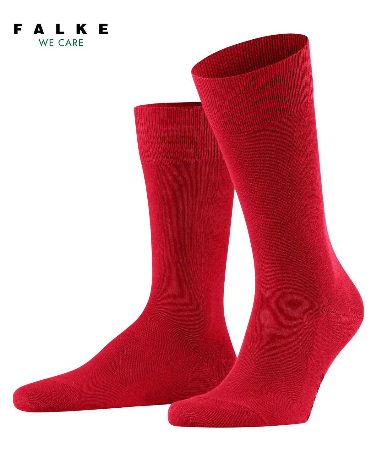 Pánské Ponožky Falke Family Socks Červené | 3086SQNPL