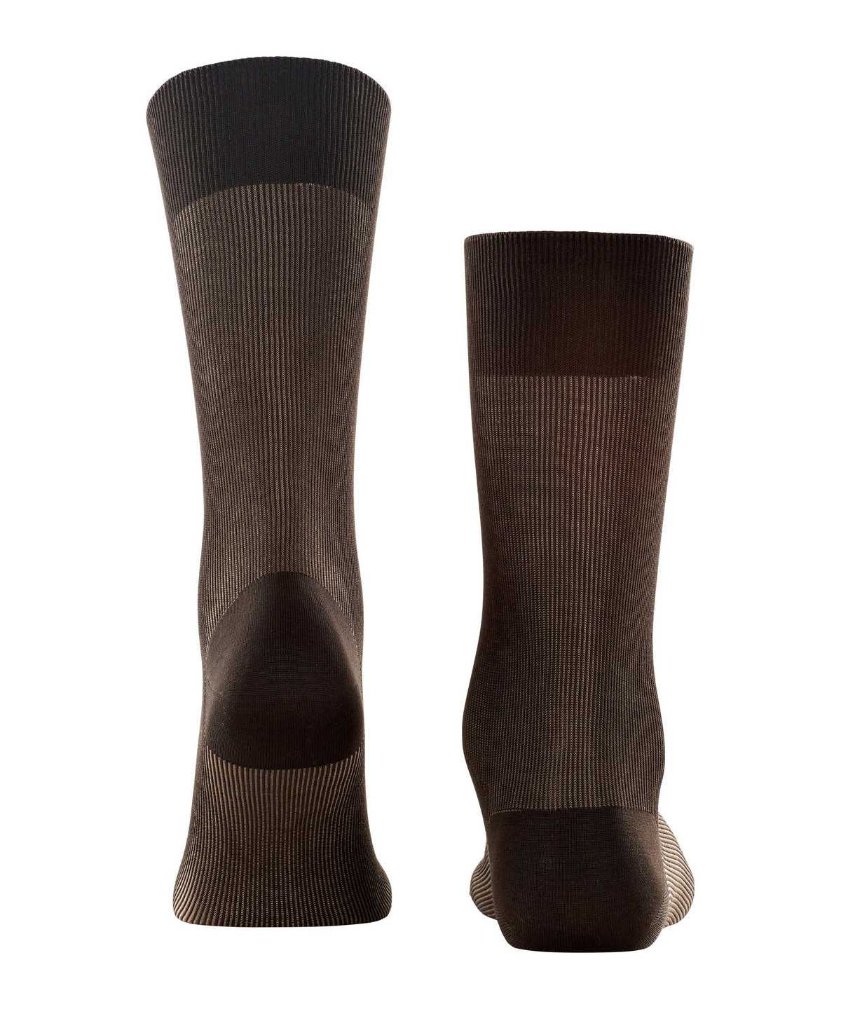 Pánské Ponožky Falke Fine Shadow Socks Hnědé | 0415TLRMY