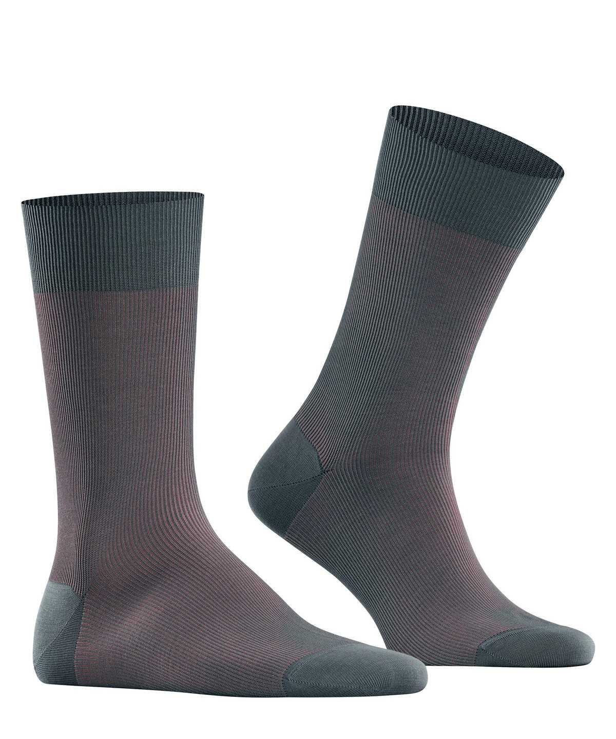 Pánské Ponožky Falke Fine Shadow Socks Šedé | 1608LVUIB