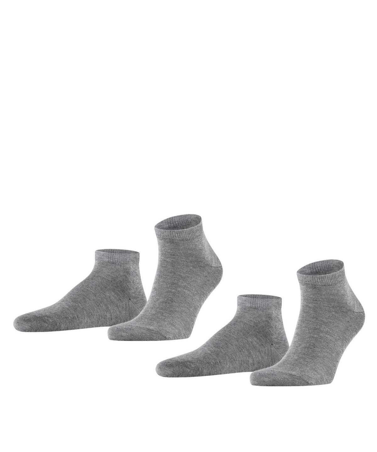 Pánské Ponožky Falke Happy 2-Pack Sneaker socks Šedé | 9714BCFDP