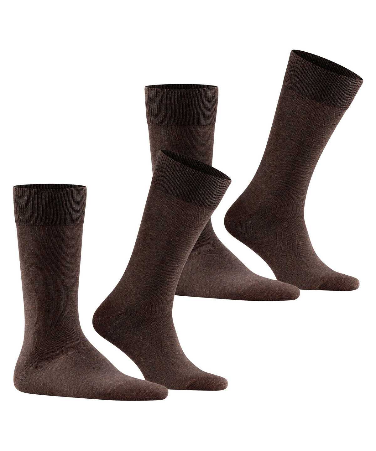 Pánské Ponožky Falke Happy 2-Pack Socks Hnědé | 4185GBVSQ