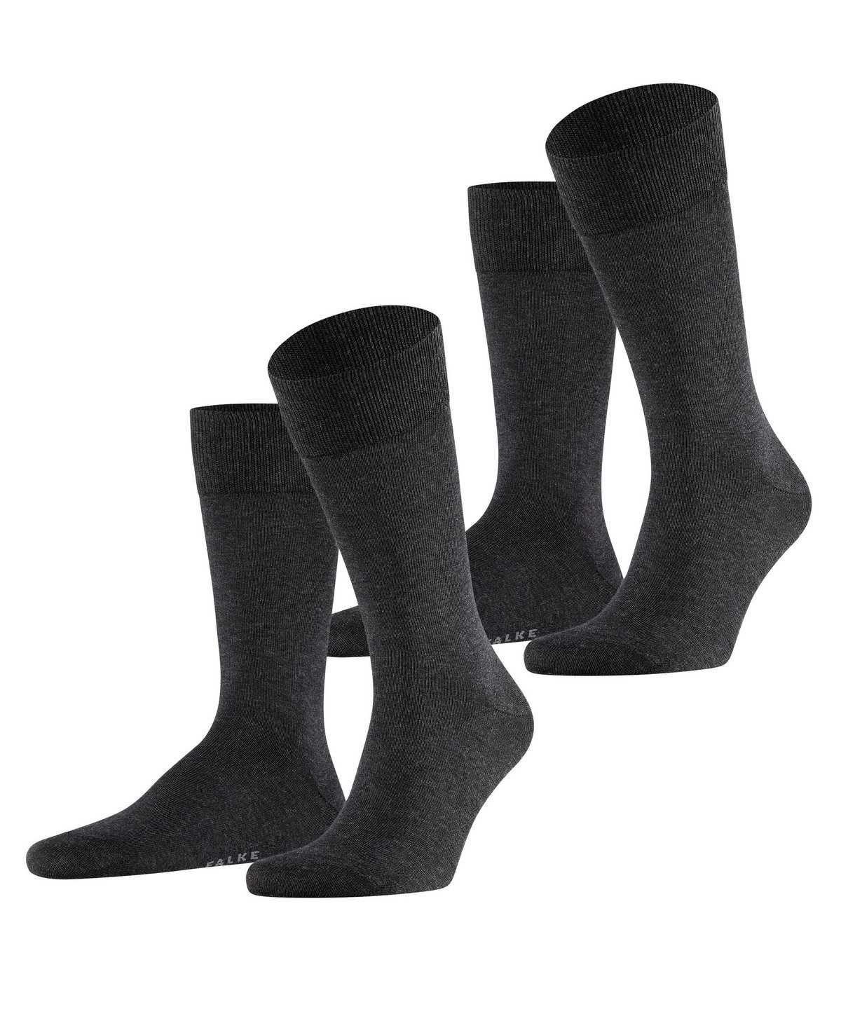 Pánské Ponožky Falke Happy 2-Pack Socks Šedé | 7061LZXJY