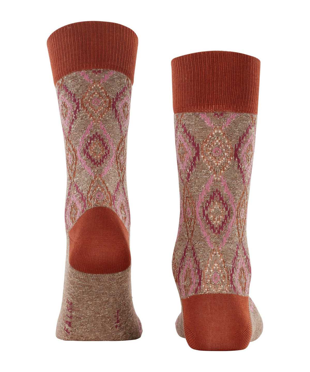 Pánské Ponožky Falke Ikat Spell Socks Hnědé | 3547PVCDN