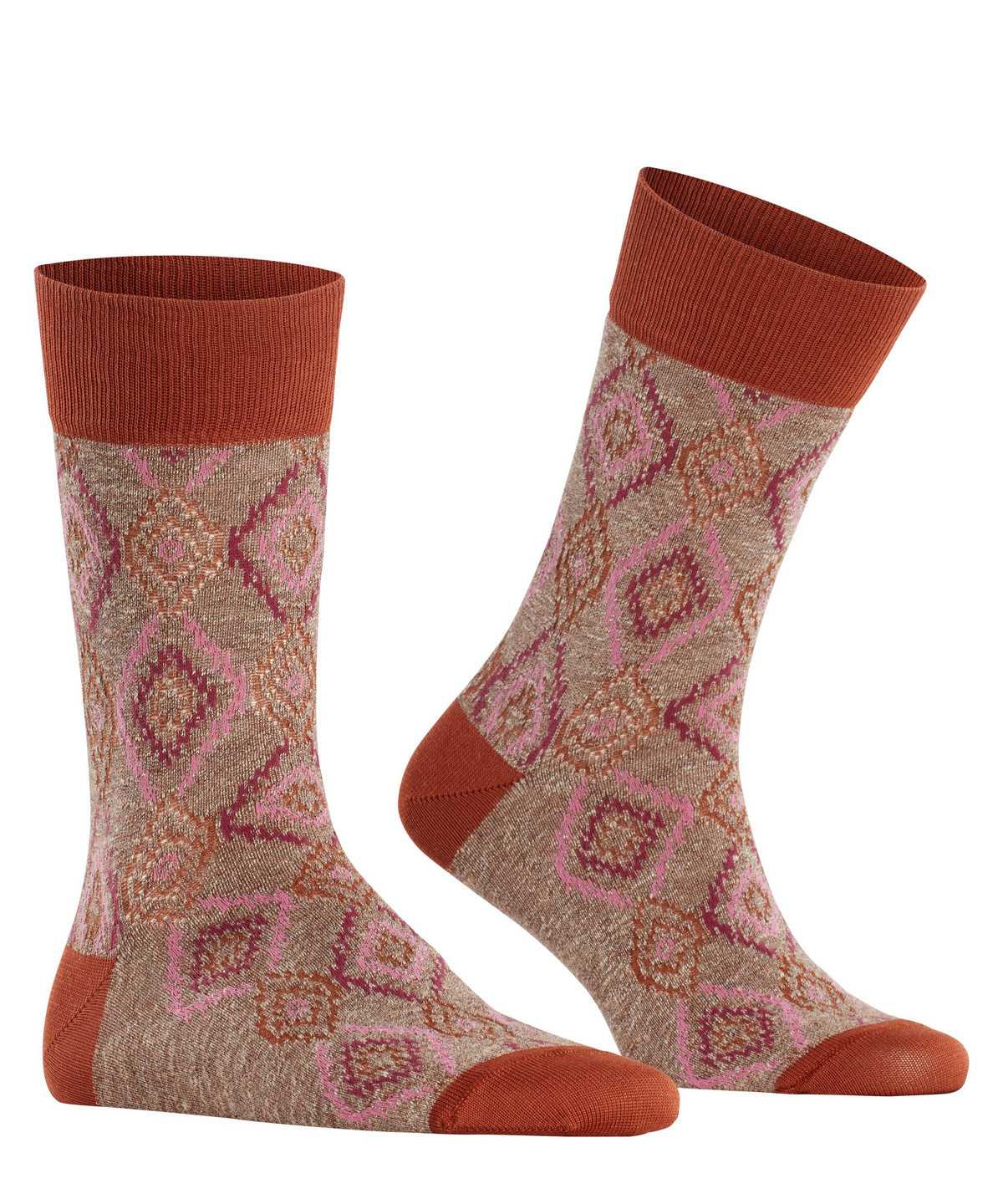 Pánské Ponožky Falke Ikat Spell Socks Hnědé | 3547PVCDN