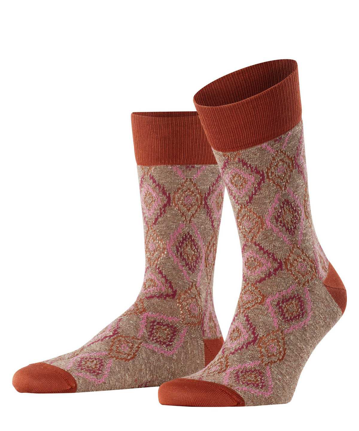 Pánské Ponožky Falke Ikat Spell Socks Hnědé | 3547PVCDN