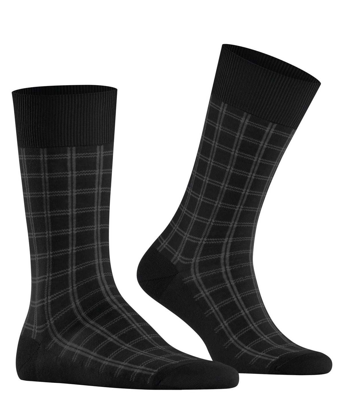 Pánské Ponožky Falke Modern Tailor Socks Černé | 2980VZTRB