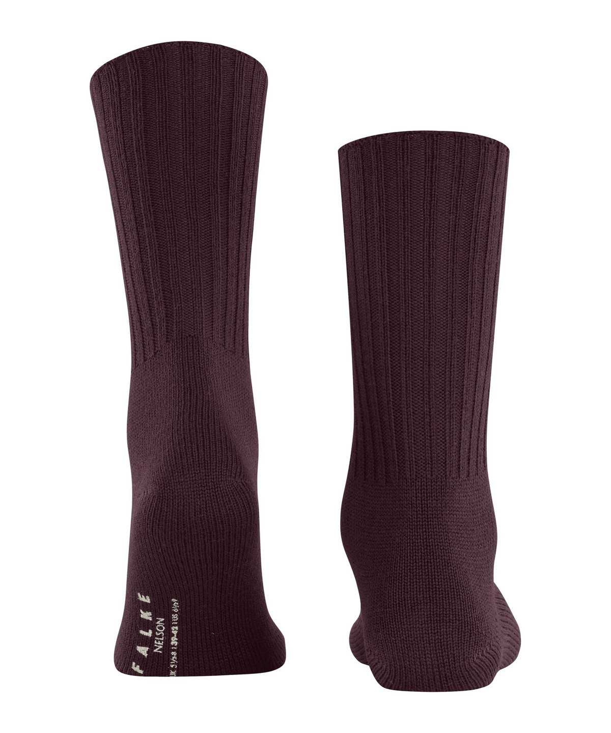 Pánské Ponožky Falke Nelson Boot socks Červené | 1846QYKJW