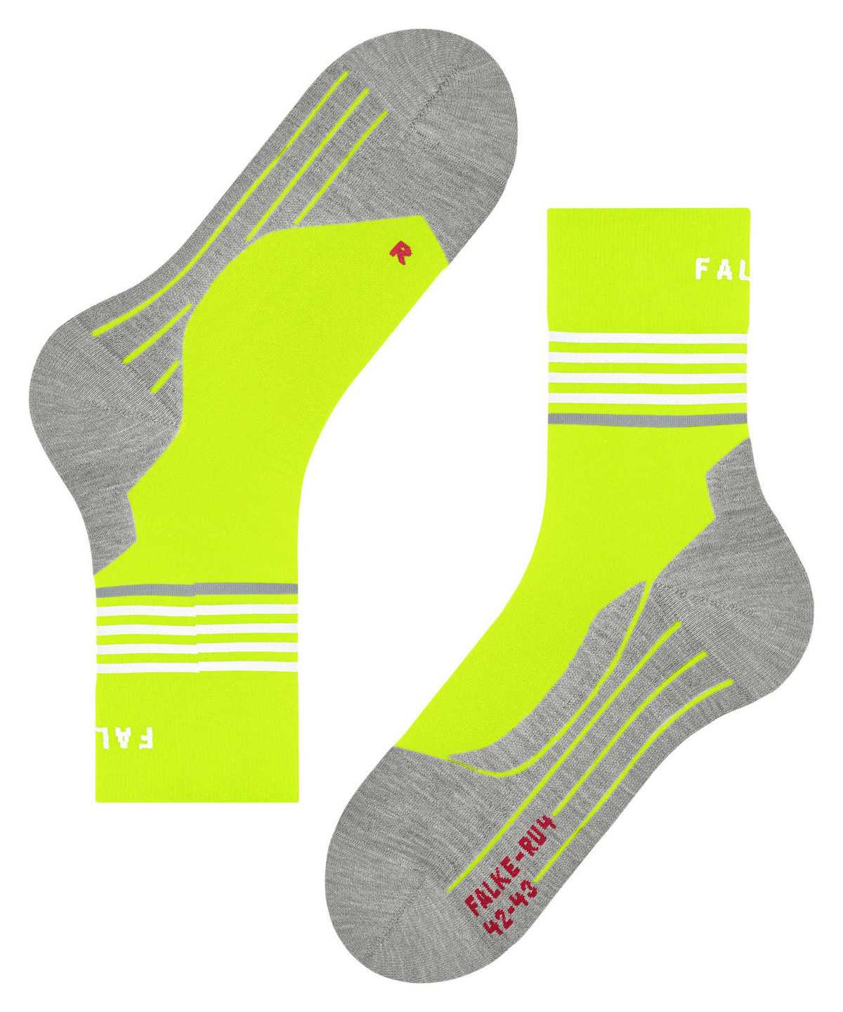 Pánské Ponožky Falke RU4 Endurance Reflect Running Socks Zelene | 8230HMAPE