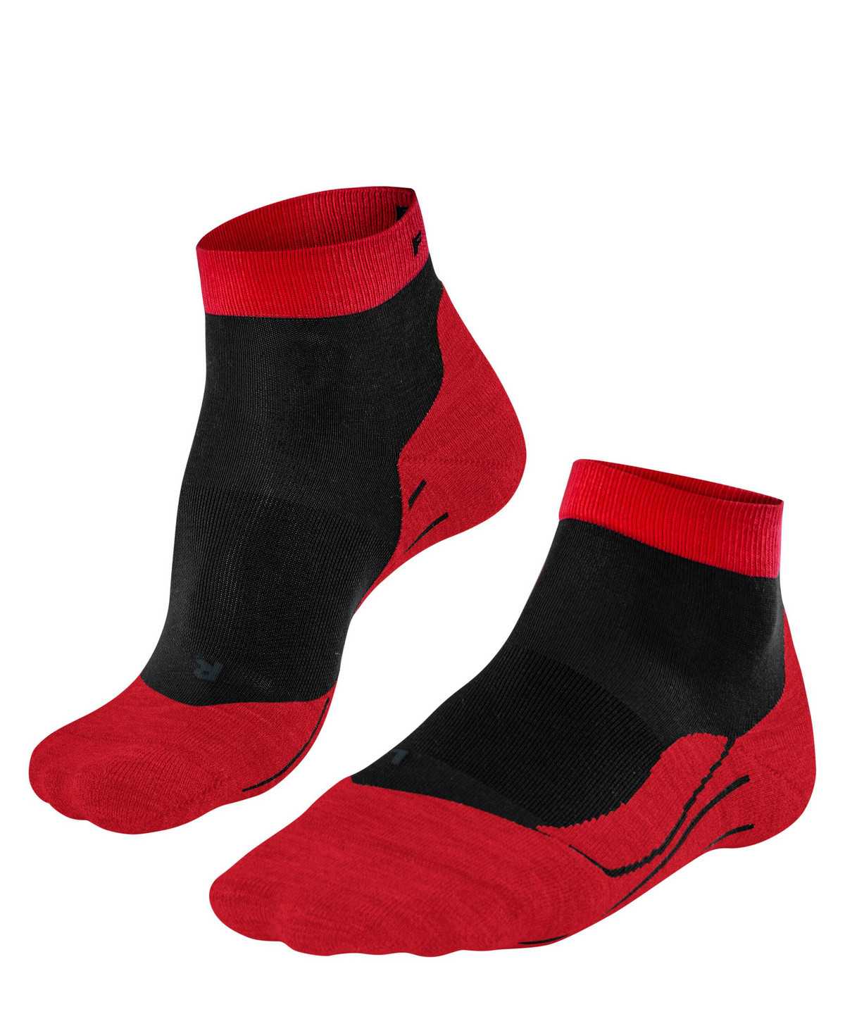 Pánské Ponožky Falke RU4 Endurance Short Running Short sock Černé | 1406KTNCI