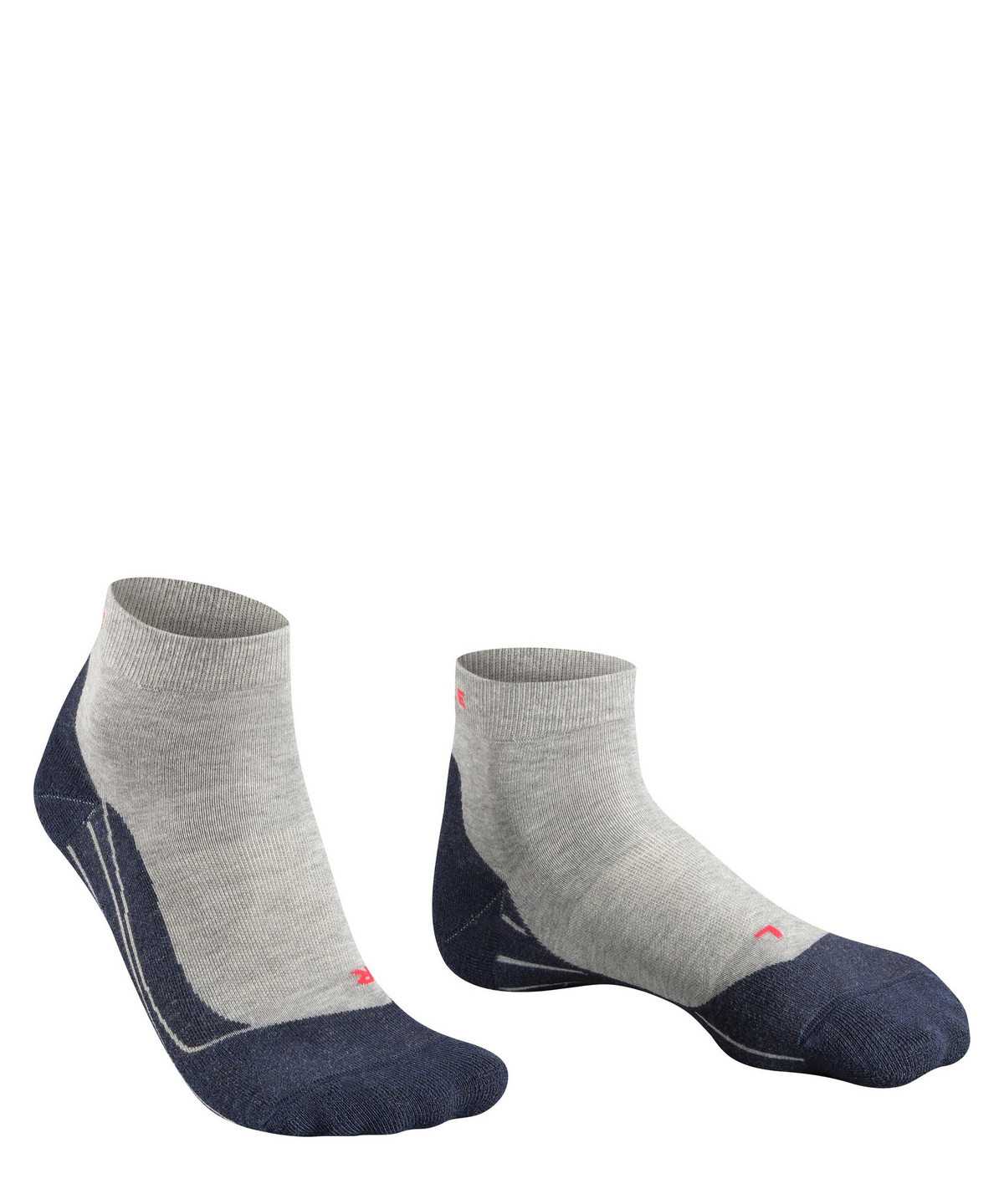 Pánské Ponožky Falke RU4 Endurance Short Running Short sock Šedé | 0796MHLXO