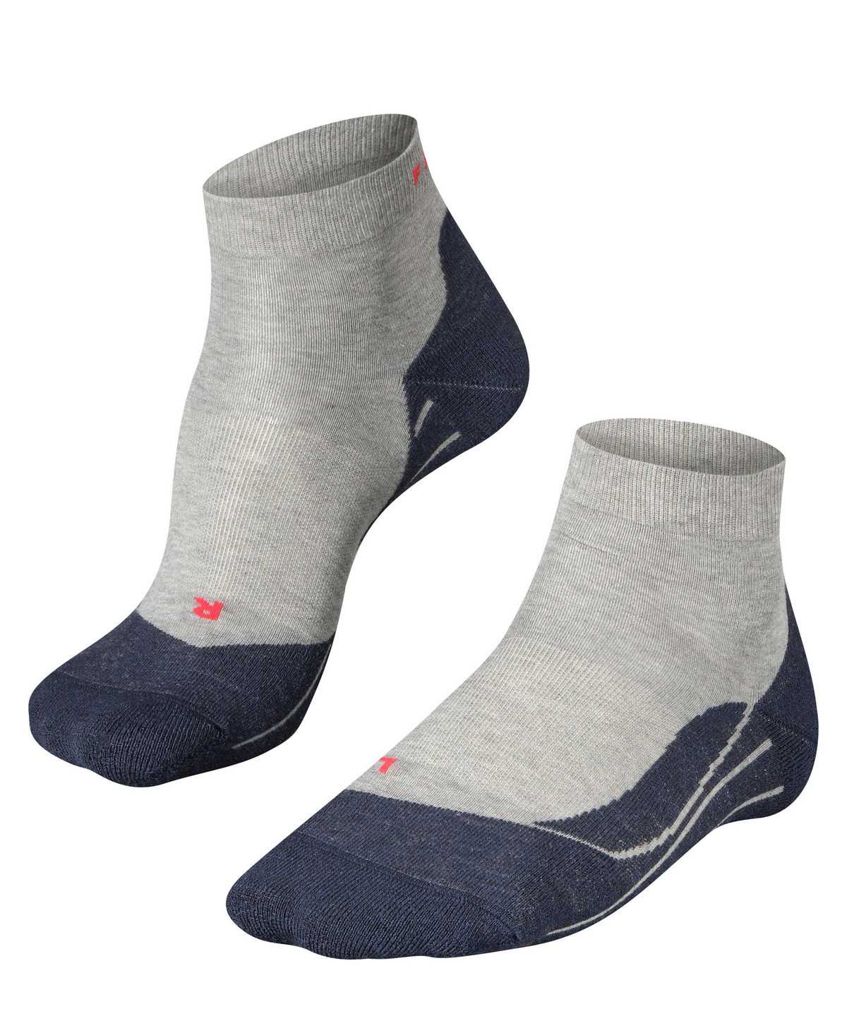 Pánské Ponožky Falke RU4 Endurance Short Running Short sock Šedé | 0796MHLXO