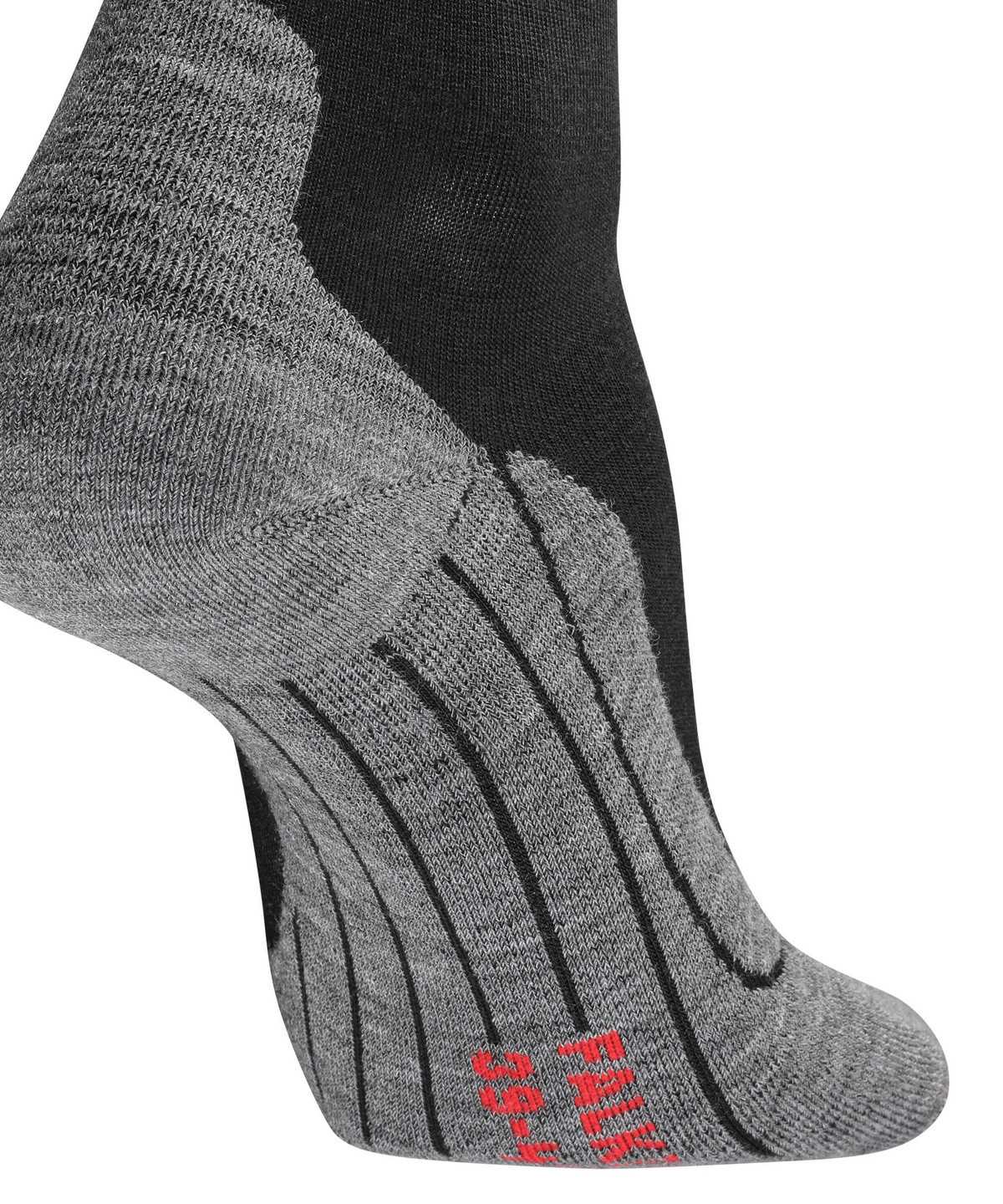 Pánské Ponožky Falke RU4 Endurance Wool Running Socks Černé | 9576TXWSV