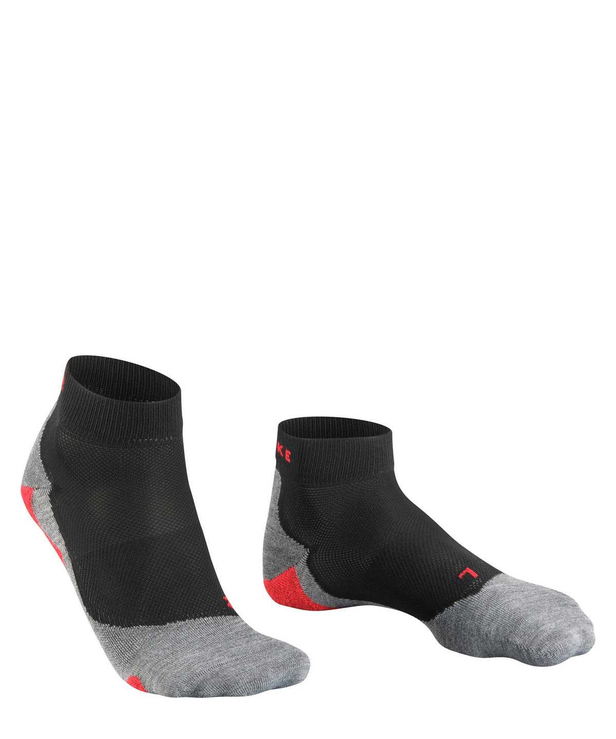 Pánské Ponožky Falke RU5 Race Short Running Short sock Černé | 8602BIXMW