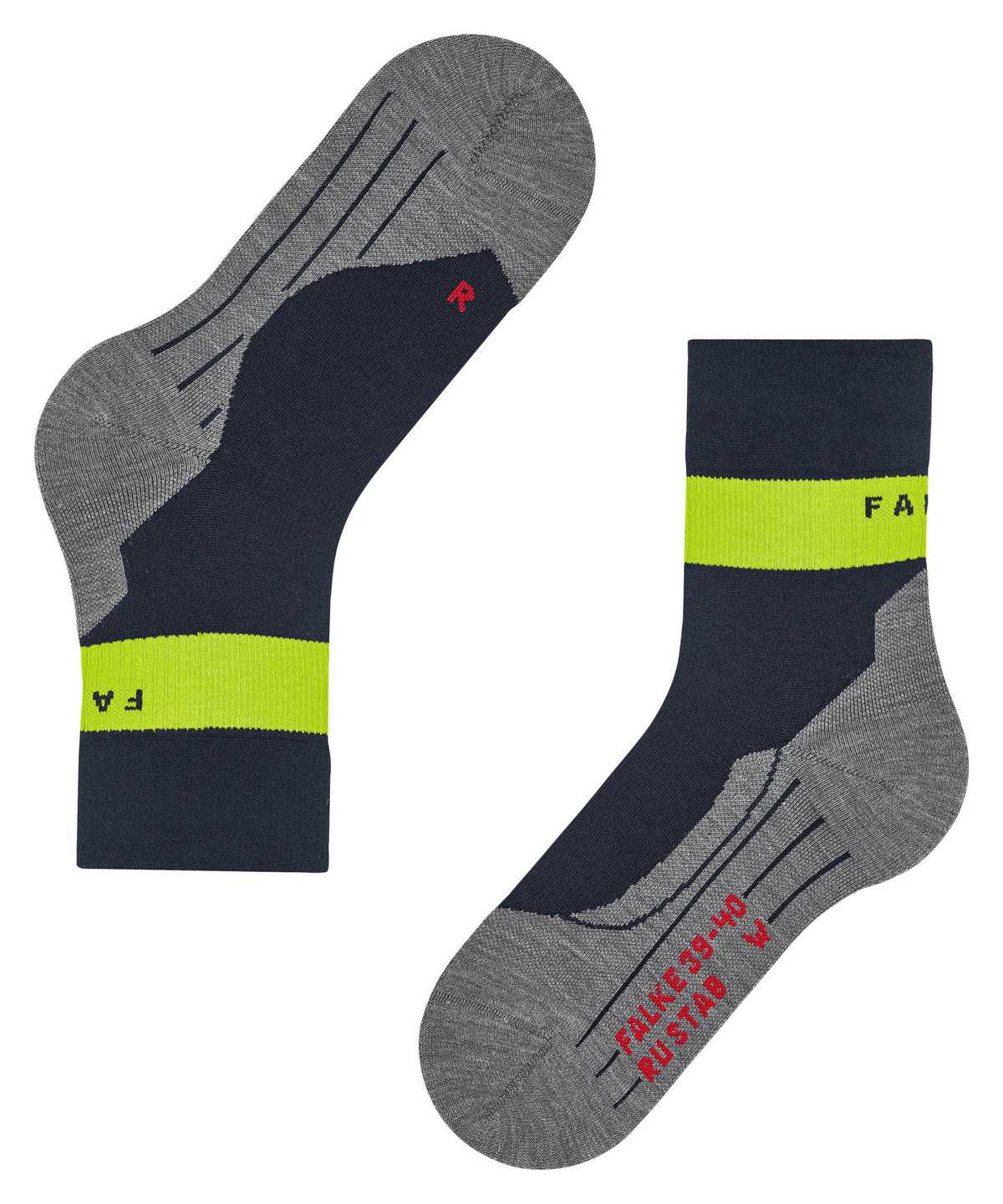 Pánské Ponožky Falke RU Compression Stabilizing Running Socks Blankyt | 8412ZQUCV