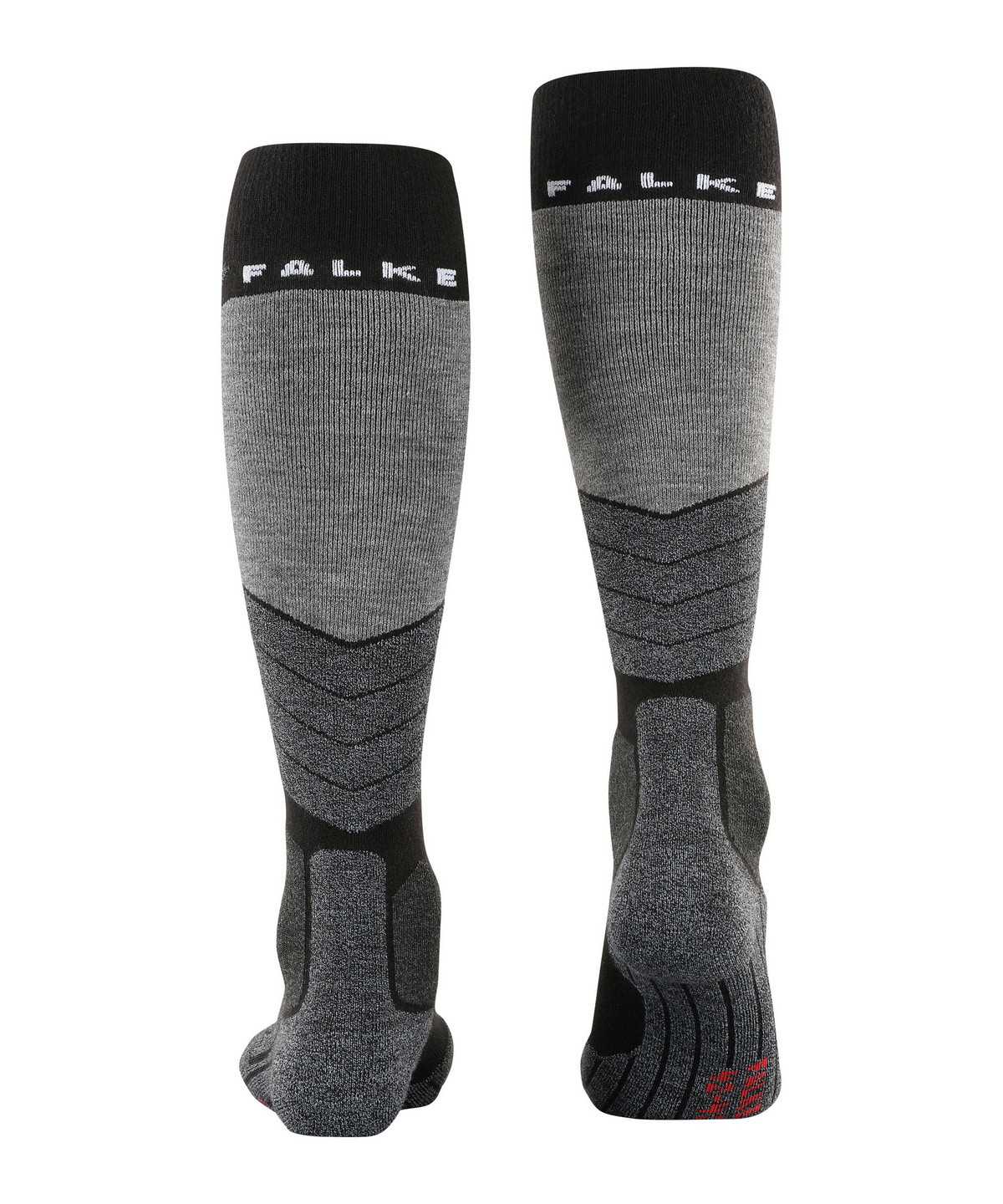 Pánské Ponožky Falke SK2 Intermediate Cashmere Skiing Knee-high Socks Černé | 2031PQCAS