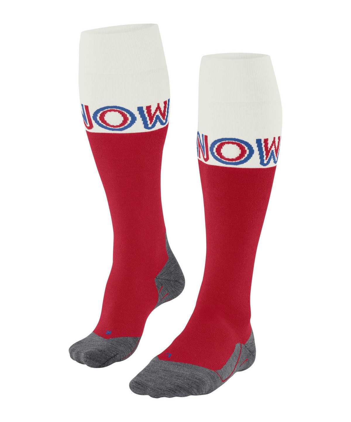 Pánské Ponožky Falke SK4 Advanced Skiing Knee-high Socks Červené | 1645PZCGU