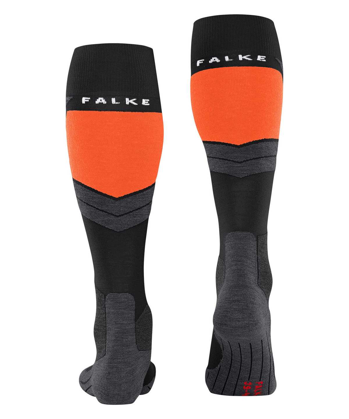 Pánské Ponožky Falke SK4 Advanced Skiing Knee-high Socks Černé | 1943AMRFC