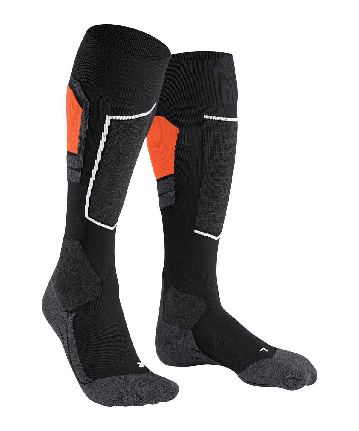 Pánské Ponožky Falke SK4 Advanced Skiing Knee-high Socks Černé | 1943AMRFC