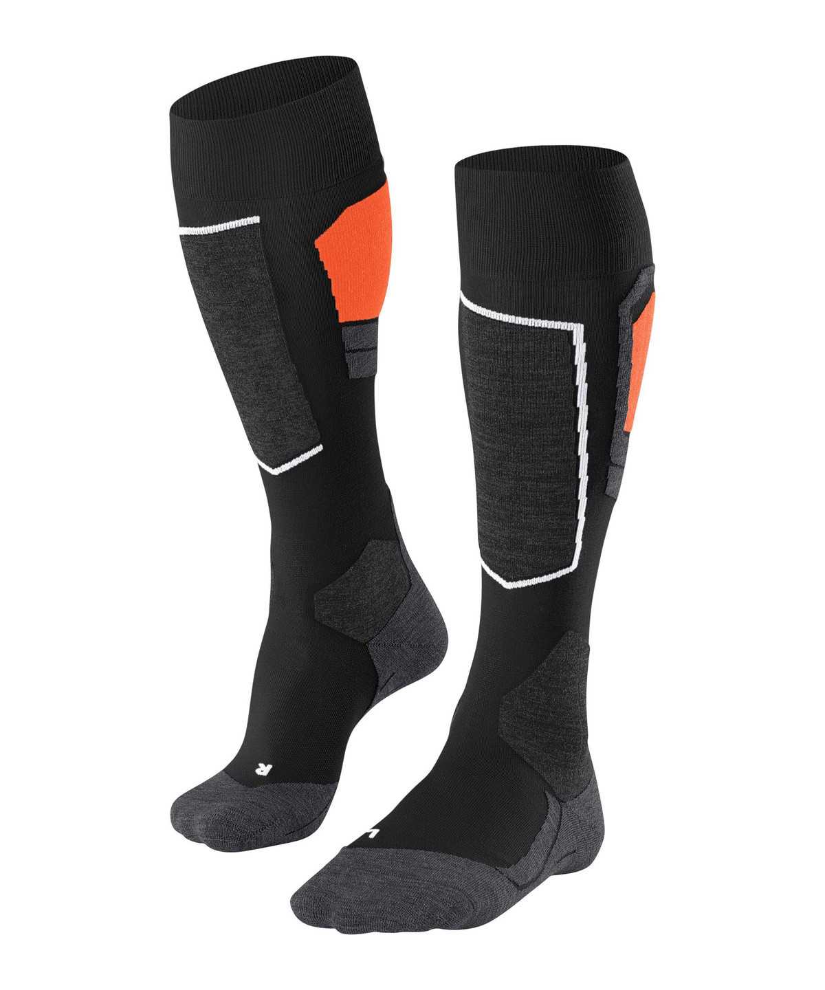 Pánské Ponožky Falke SK4 Advanced Skiing Knee-high Socks Černé | 1943AMRFC