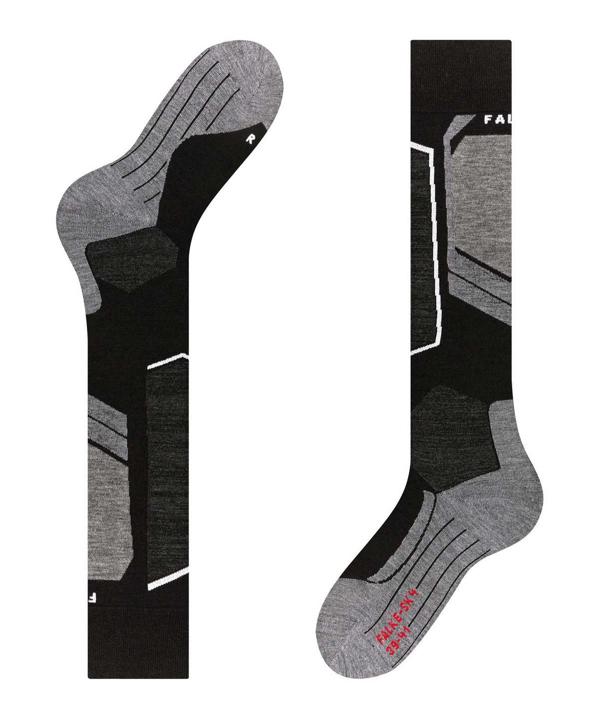 Pánské Ponožky Falke SK4 Advanced Skiing Knee-high Socks Černé | 7915EHPSB