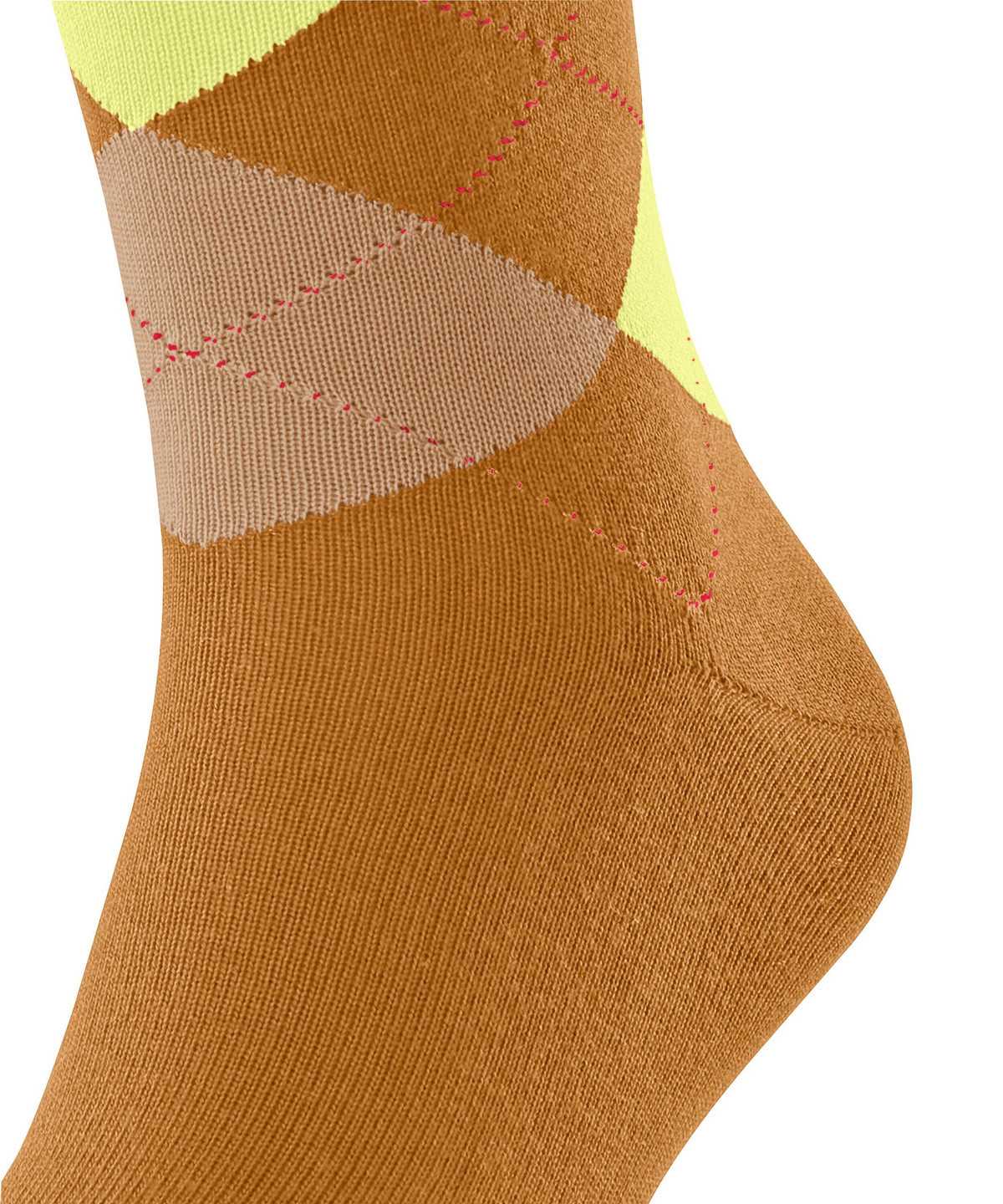 Pánské Ponožky Falke Sensitive Argyle Socks Oranžové | 9102OXDZI