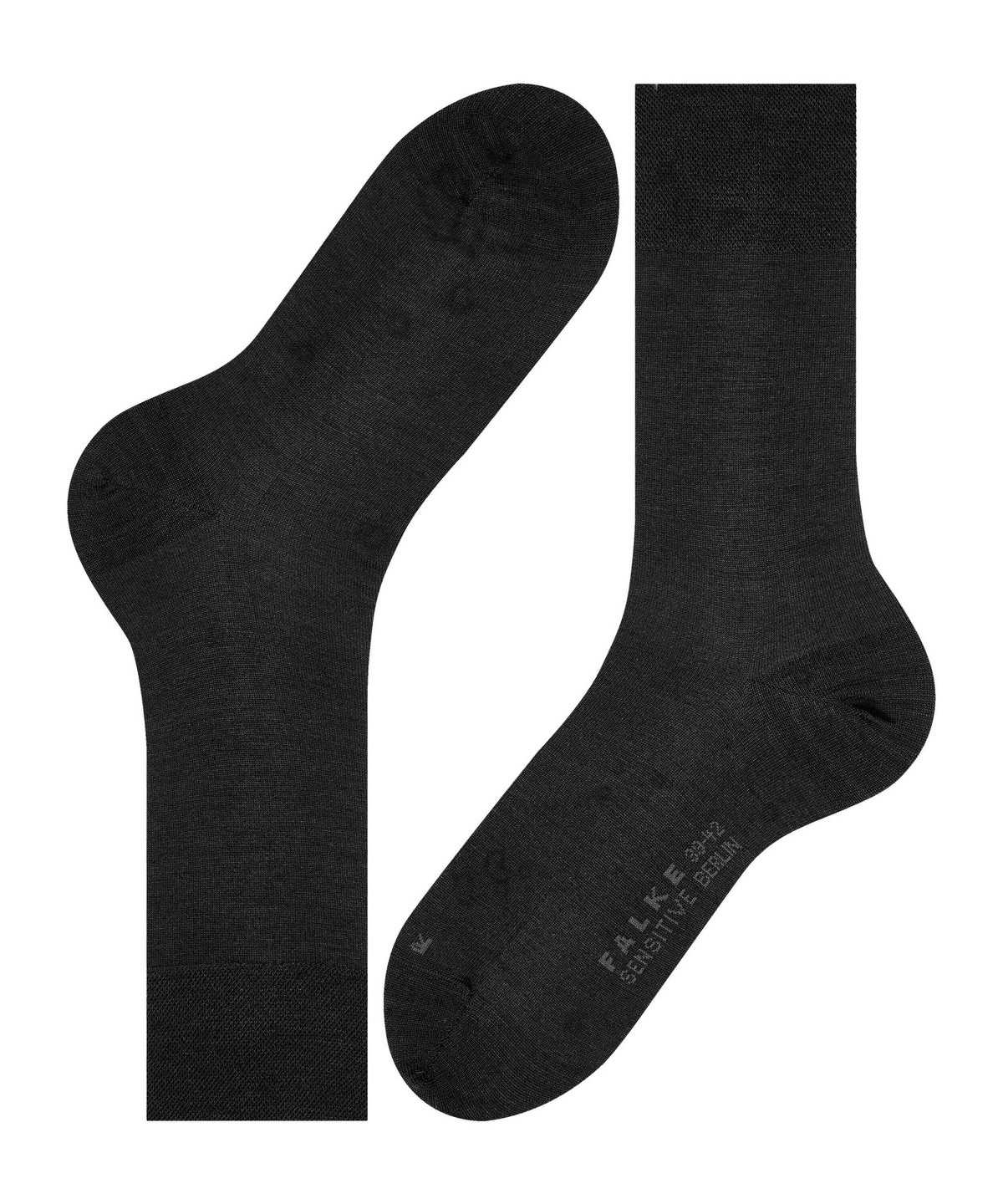 Pánské Ponožky Falke Sensitive Berlin Socks Černé | 5809NZGCO