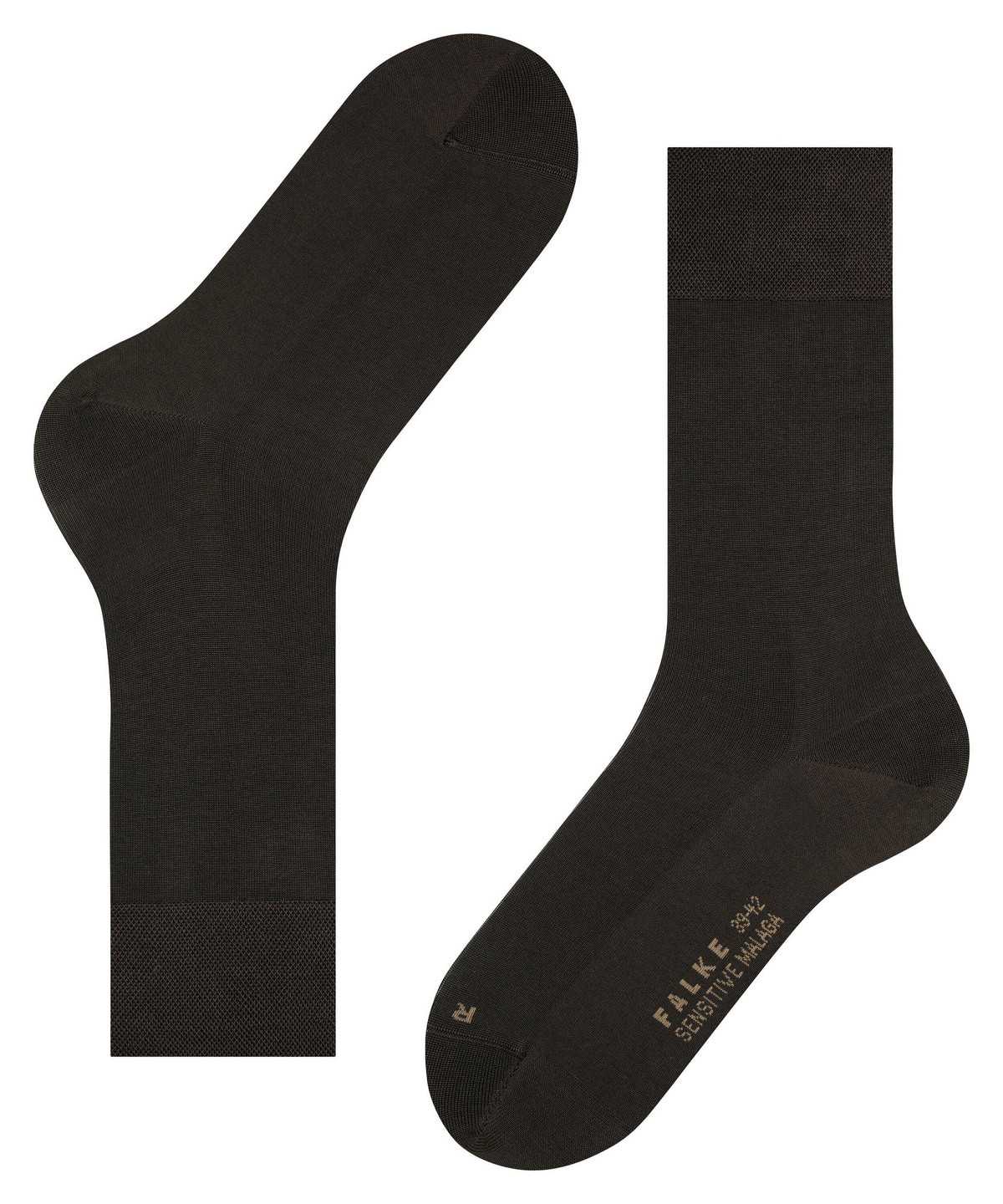 Pánské Ponožky Falke Sensitive Malaga Socks Hnědé | 4216LPQCU