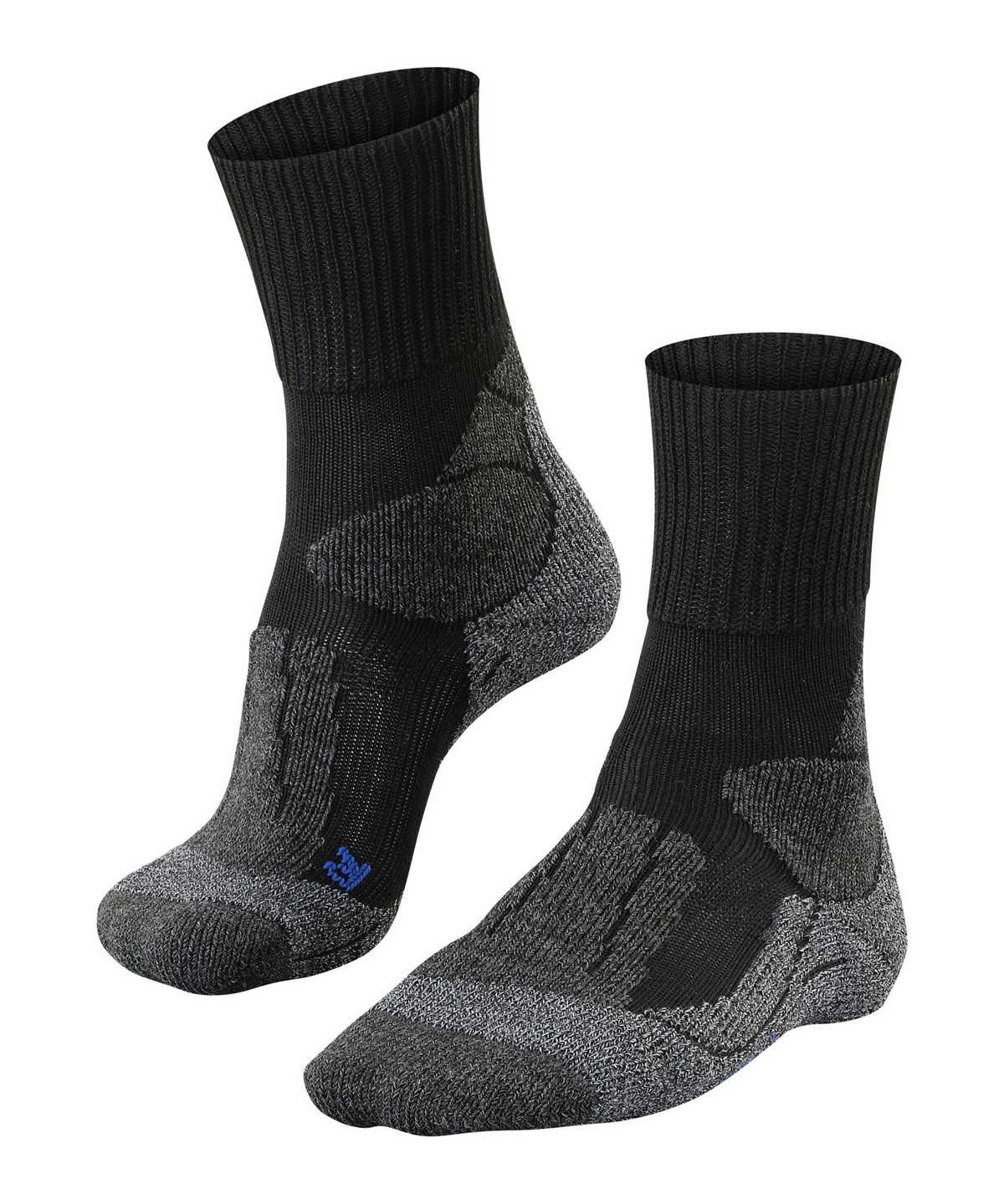 Pánské Ponožky Falke TK1 Adventure Cool Trekking Socks Černé | 0978ILZAP