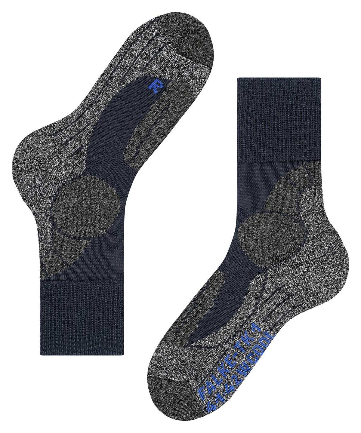 Pánské Ponožky Falke TK1 Adventure Cool Trekking Socks Blankyt | 4153AJZBI