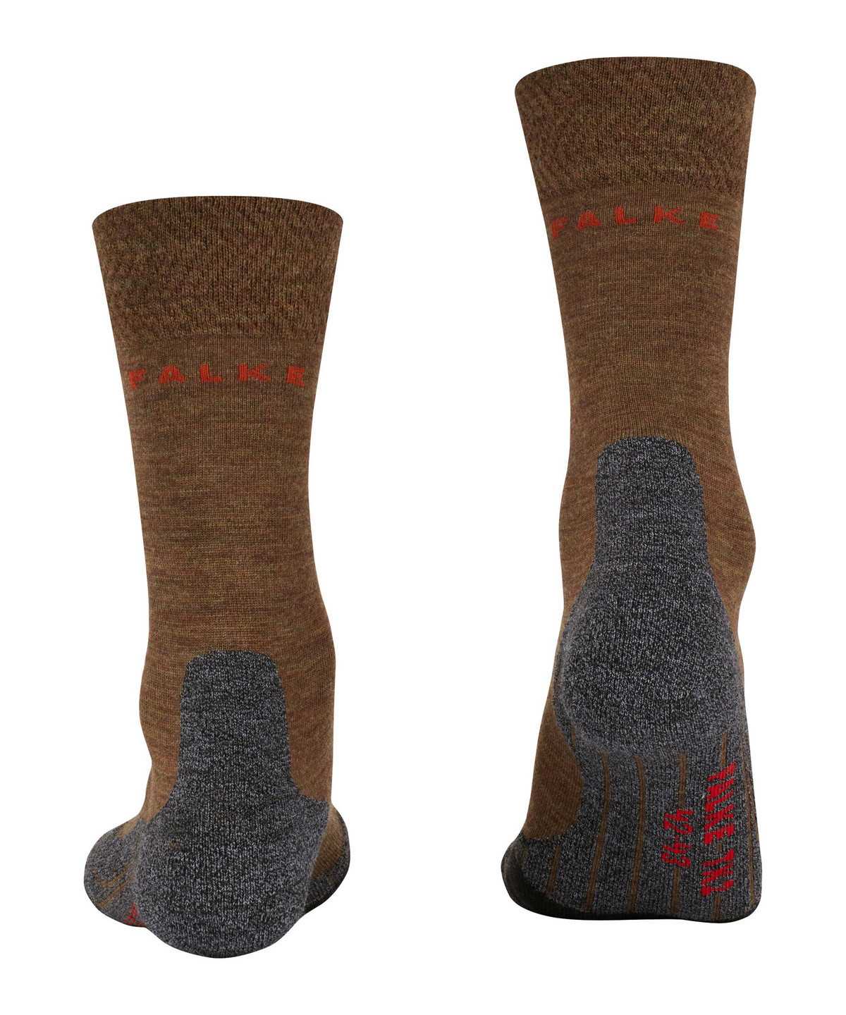 Pánské Ponožky Falke TK2 Explore Melange Trekking Socks Hnědé | 3601UFQBJ