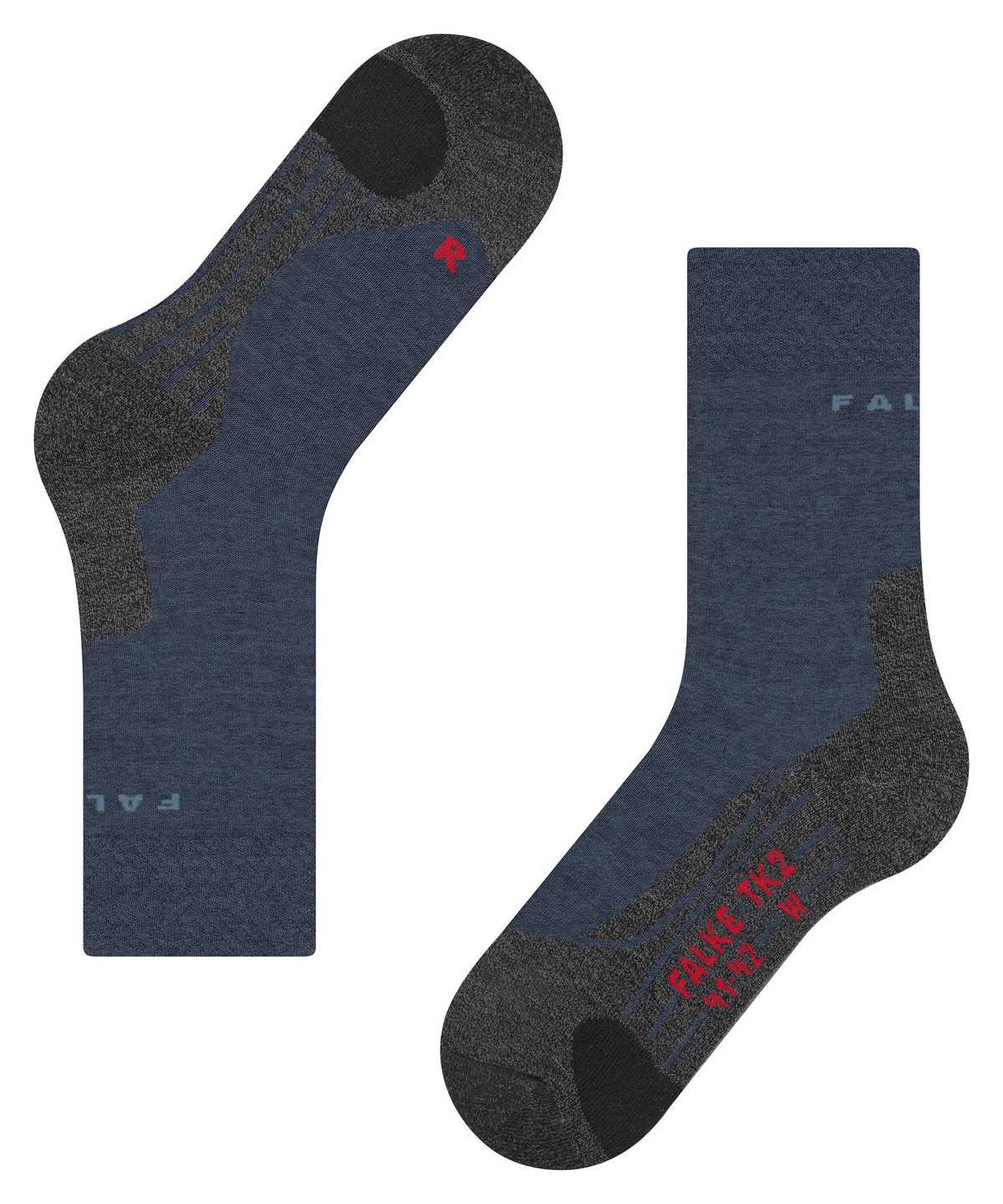 Pánské Ponožky Falke TK2 Explore Melange Trekking Socks Blankyt | 5623YWQRN