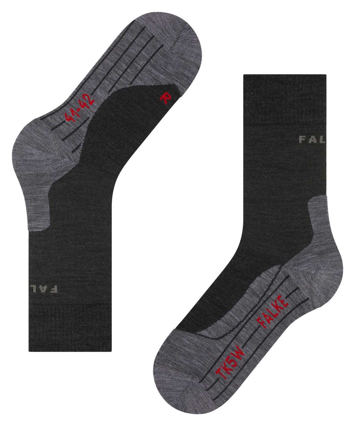 Pánské Ponožky Falke TK5 Wander Trekking Socks Šedé | 4817GALOH